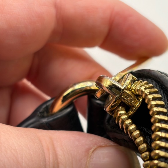 Certified Authentic Black Michael Kors Cross Body Handbag pebble leather - Picture 10 of 16